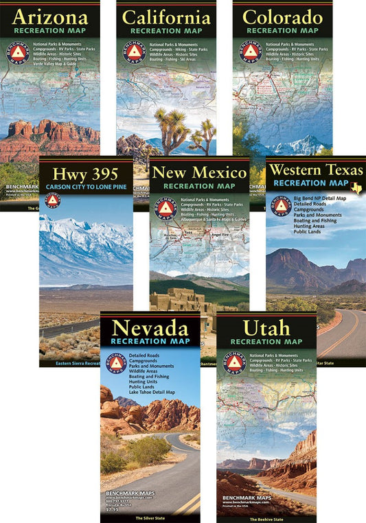 Southwest US Map Bundle