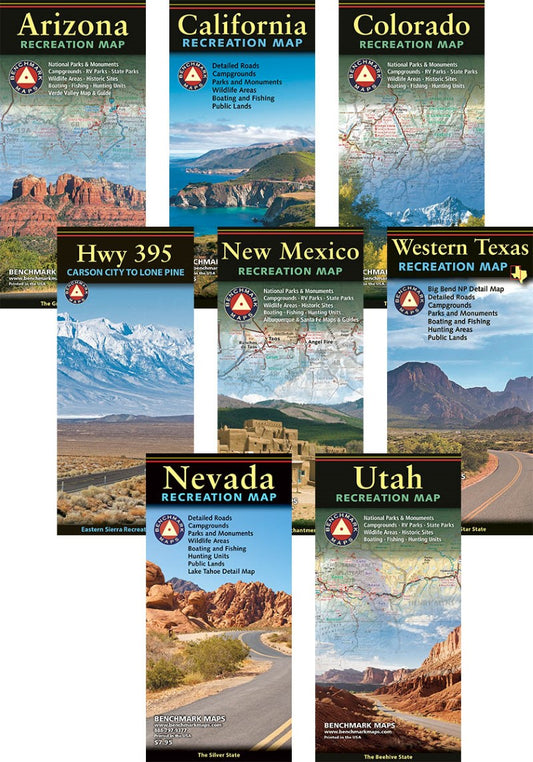 Southwest US Map Bundle