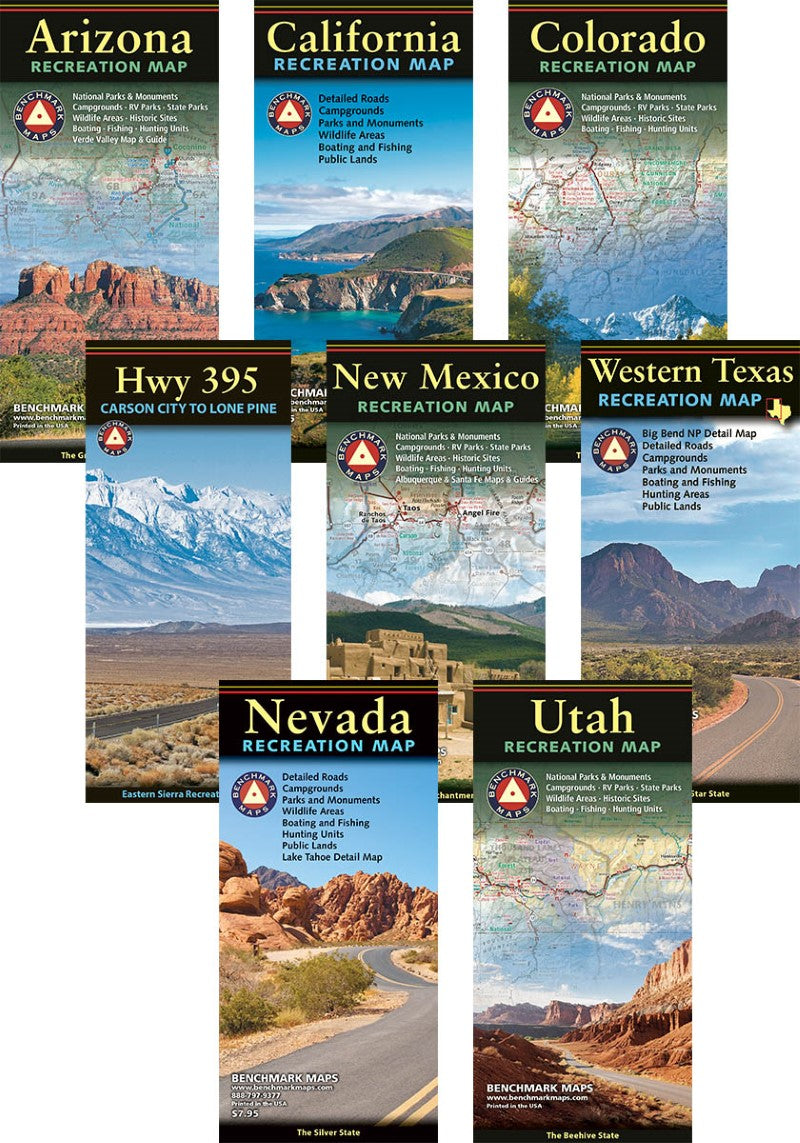 Southwest US Map Bundle