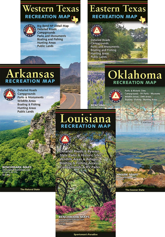 South Central States Map Bundle