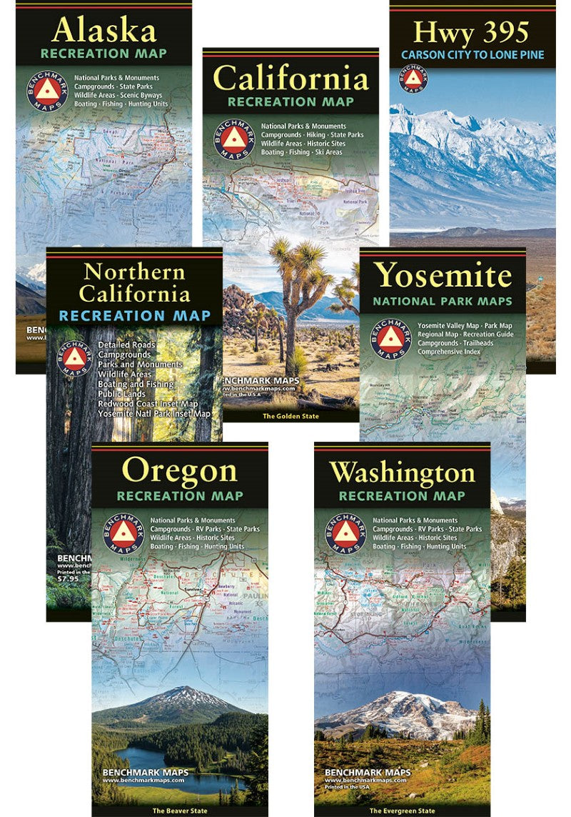 US West Coast Map Bundle