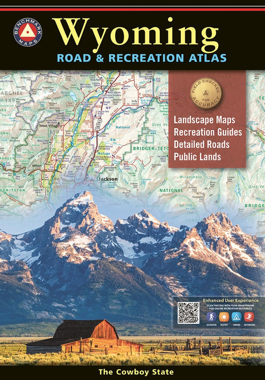 Wyoming Road and Recreation Atlas - 6th Edition, 2027