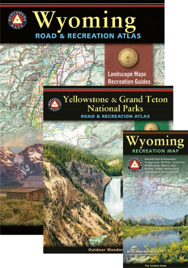 Wyoming Atlas & Map Bundle