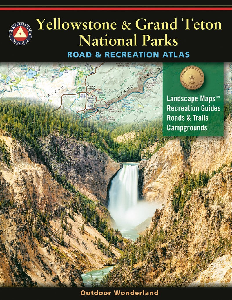 Yellowstone & Grand Teton Road & Recreation Atlas - 2nd Edition, 2026