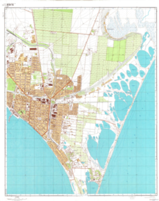 Berdiansk 2 (Ukraine) - Soviet Military City Plans