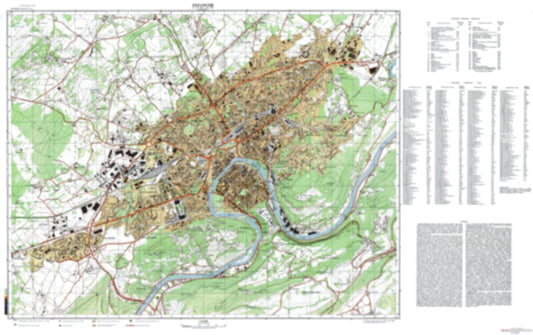 Besancon (France) - Soviet Military City Plans