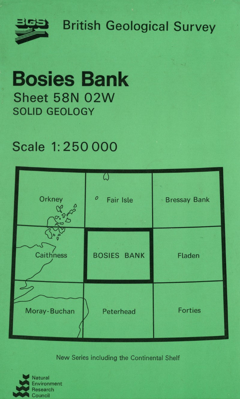 Bosies Bank Geological Map