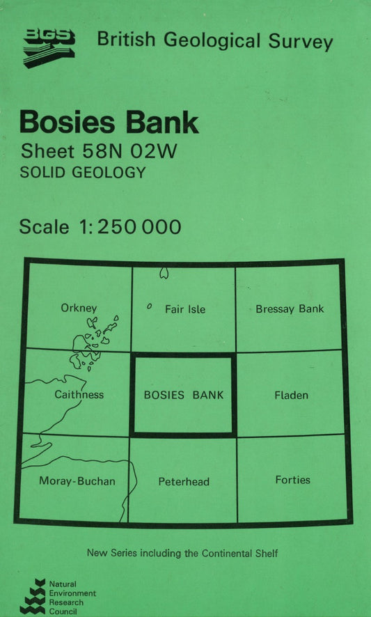 Bosies Bank Geological Map
