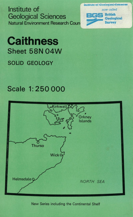 Caithness Sheet 58N 04W