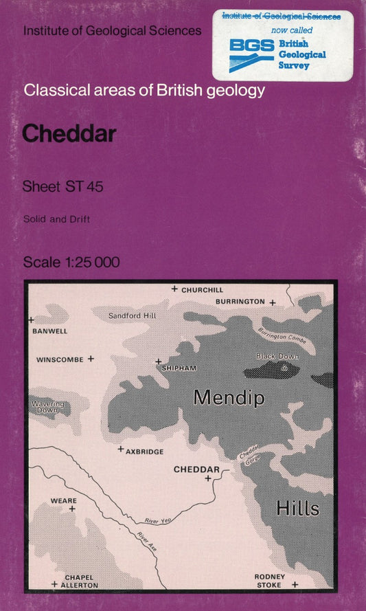 Cheddar Geological Map