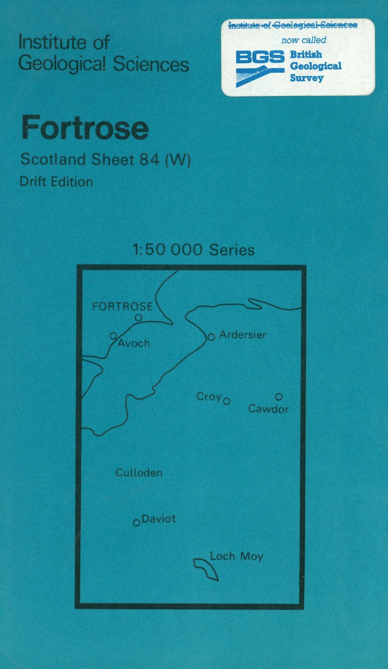 Fortrose Scotland Sheet 84 W