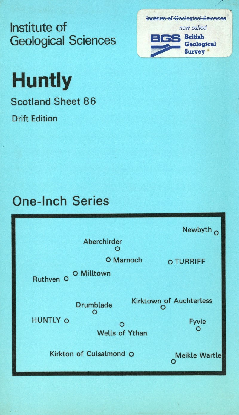 Huntly Scotland Sheet 86