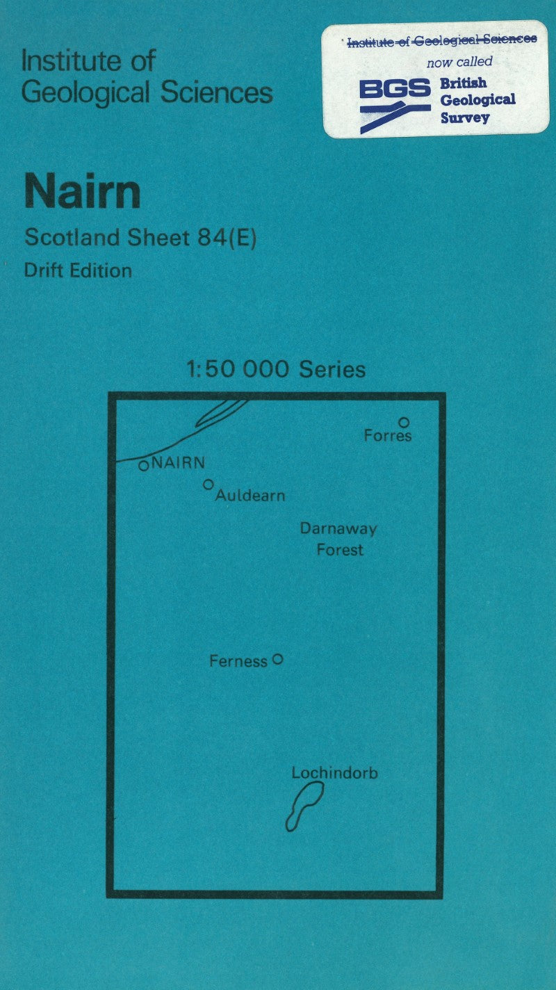 Nairn Scotland Sheet 84 (E)