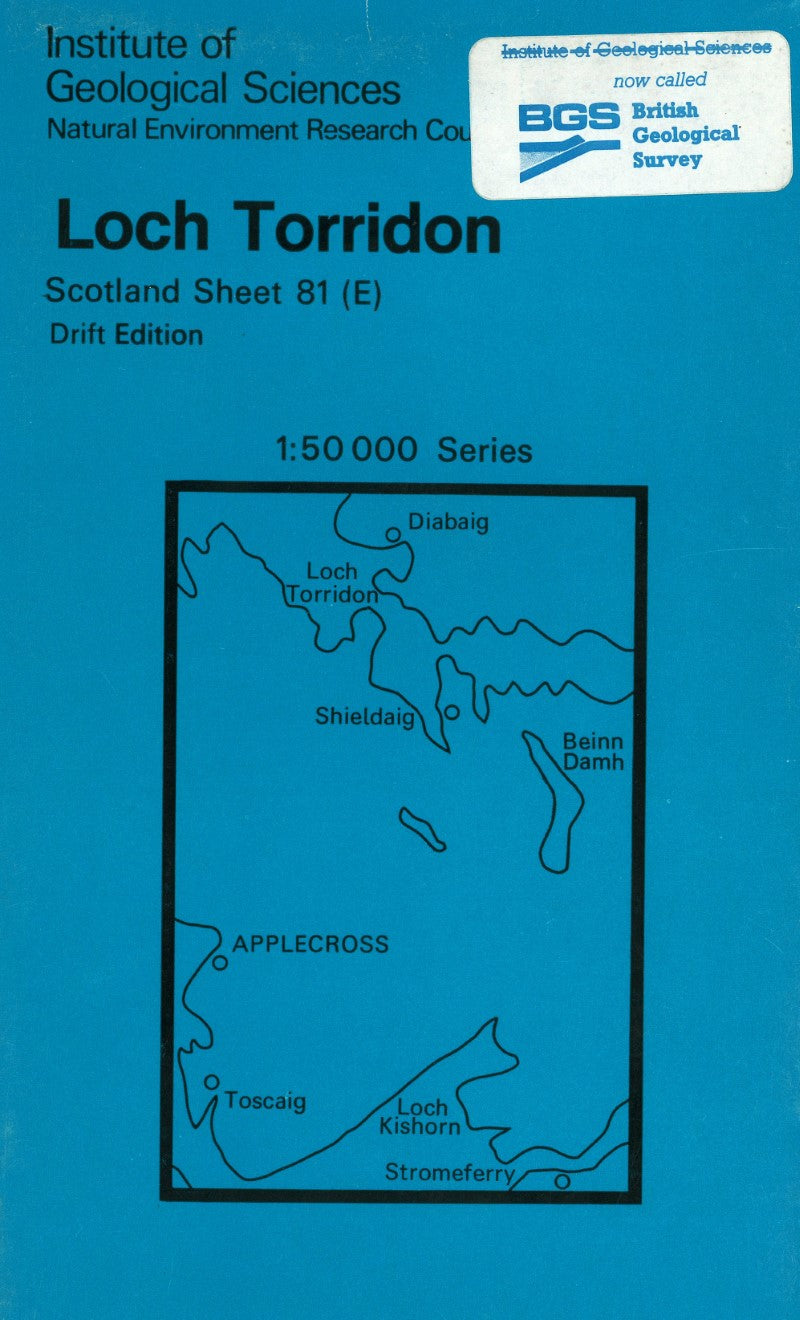 Loch Torridon Scotland Sheet 81 E