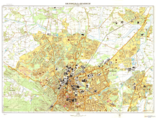 Bielefeld, Brackwede 1 (Germany) - Soviet Military City Plans