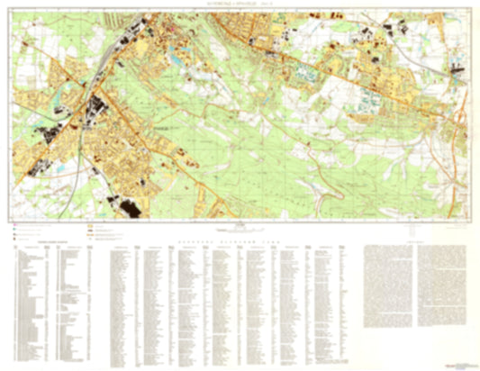 Bielefeld, Brackwede 2 (Germany) - Soviet Military City Plans