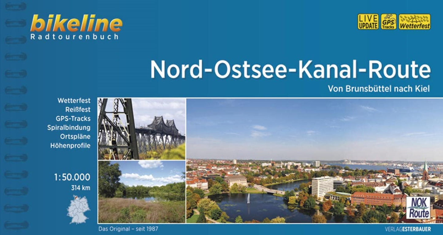 Nord-Ostsee-Kanal-Route : Von Brunsbüttel nach Kiel