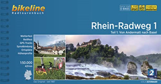 Rhein Radweg #1 - Andermatt to Lake Constance to Basel