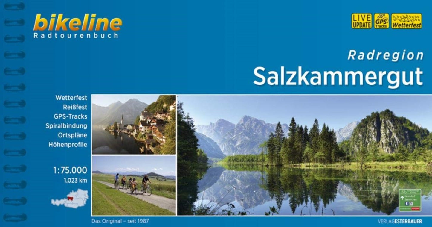 Salzkammergut Cycling Atlas (Radatlas Salzkammergut)
