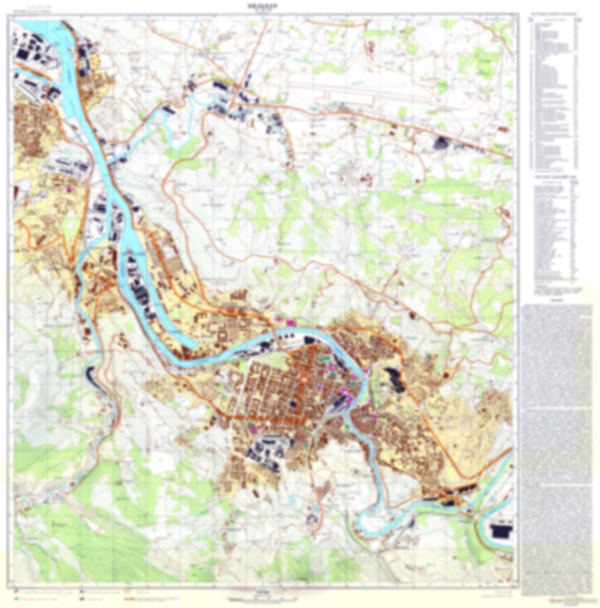 Bilbao (Spain) - Soviet Military City Plans