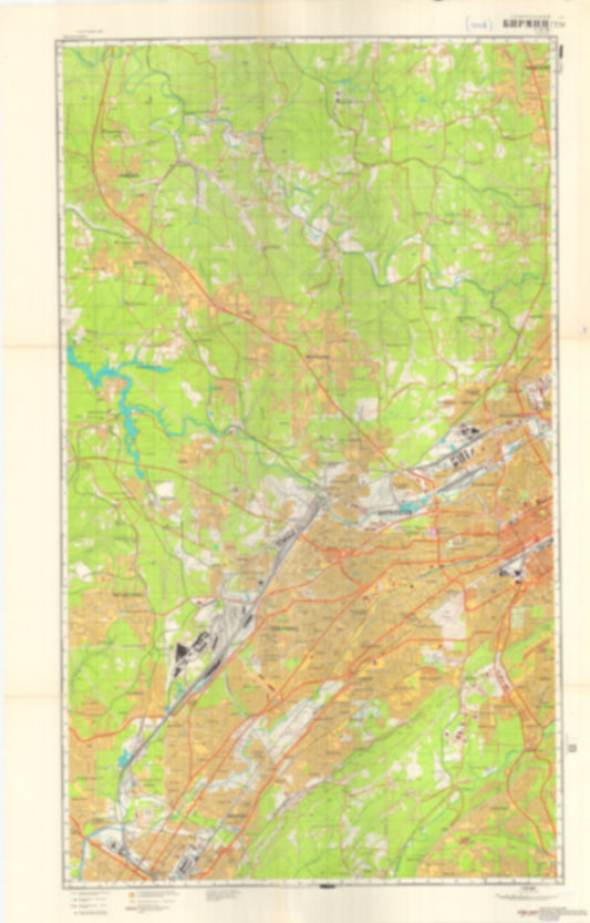 Birmingham, AL 1 (USA) - Soviet Military City Plans