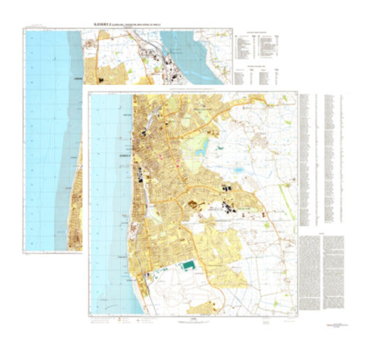 Blackpool (UK) 2-Sheet Set - Soviet Military City Plans