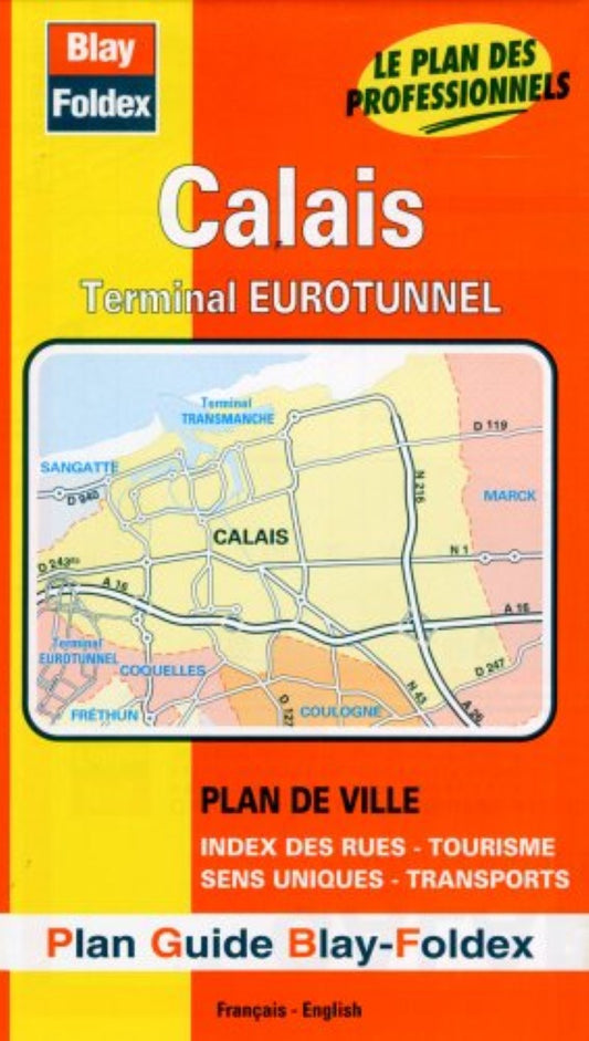 Calais city map.