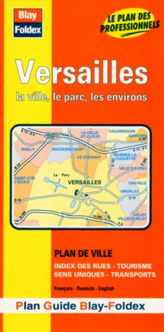 Versailles city map.