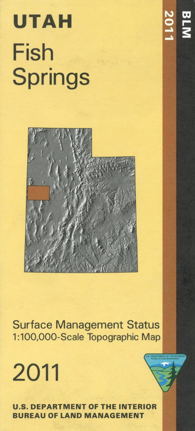 Fish Springs, Utah Surface Management Map