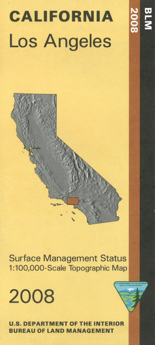Los Angeles, California Surface Management Map