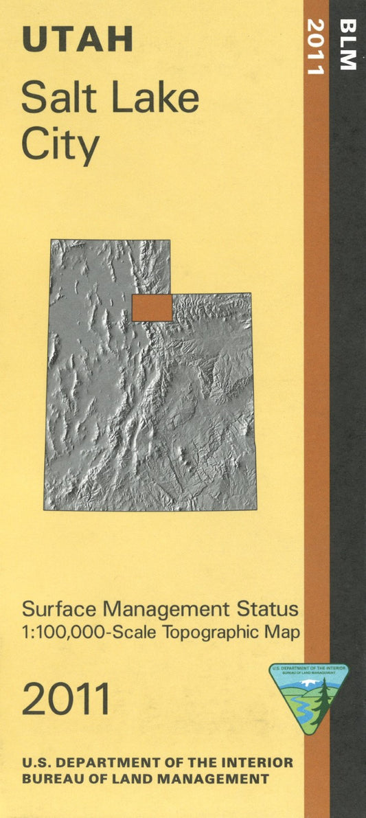 Salt Lake City, Utah Surface Management Map