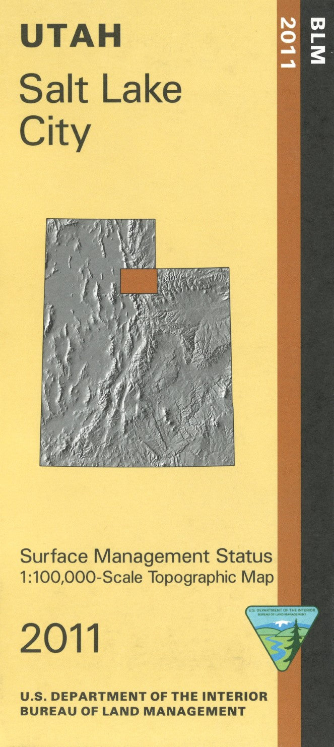 Salt Lake City, Utah Surface Management Map