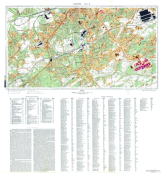 Bochum 2 (Germany) - Soviet Military City Plans
