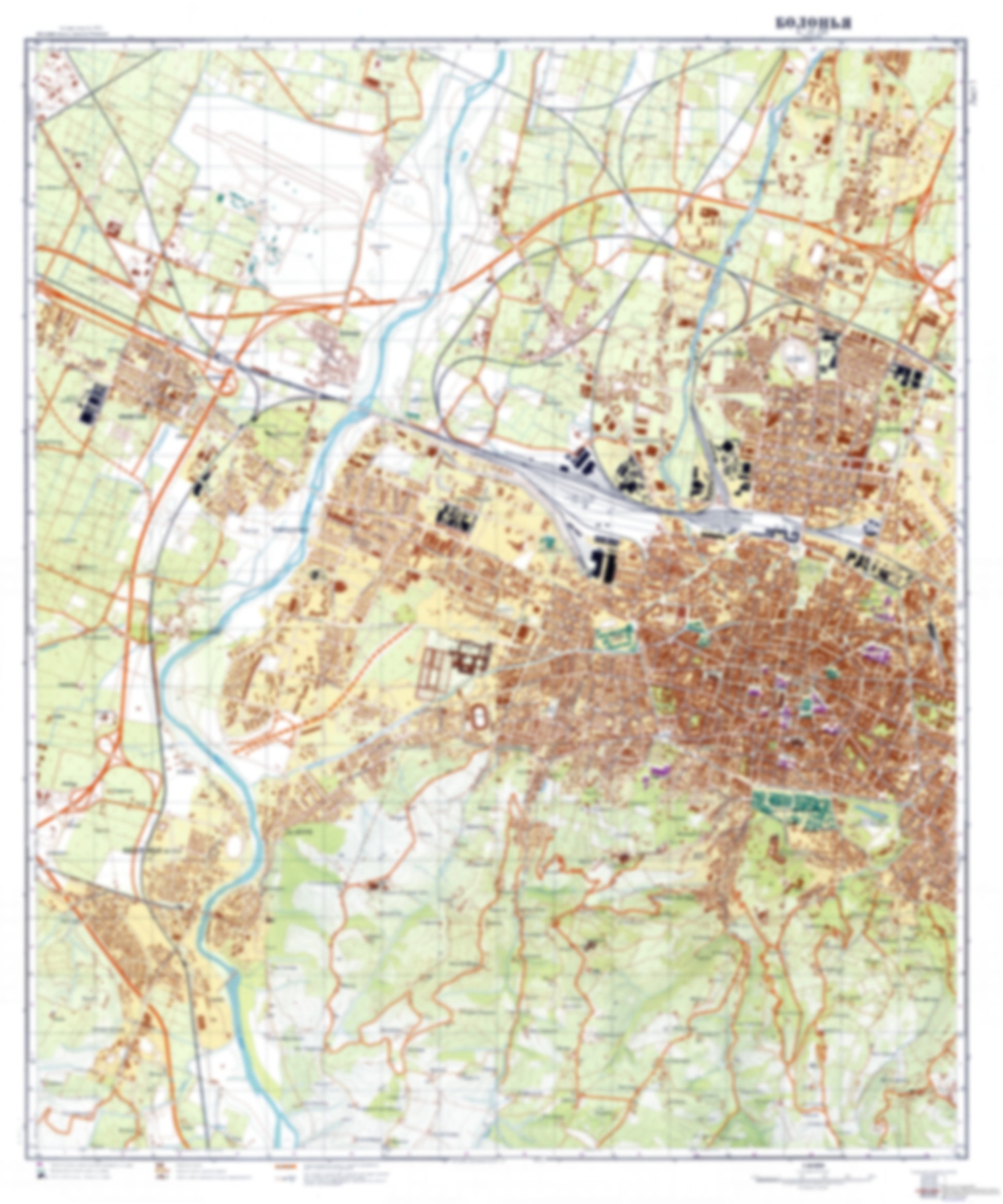 Bologna 1 (Italy) - Soviet Military City Plans