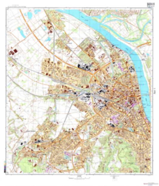 Bonn 1 (Germany) - Soviet Military City Plans