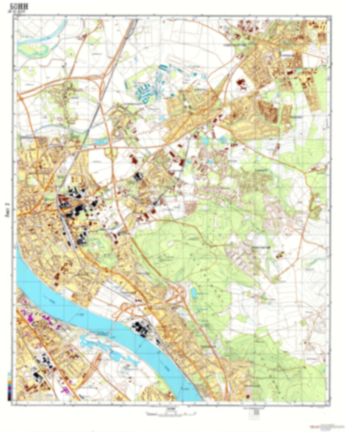 Bonn 2 (Germany) - Soviet Military City Plans