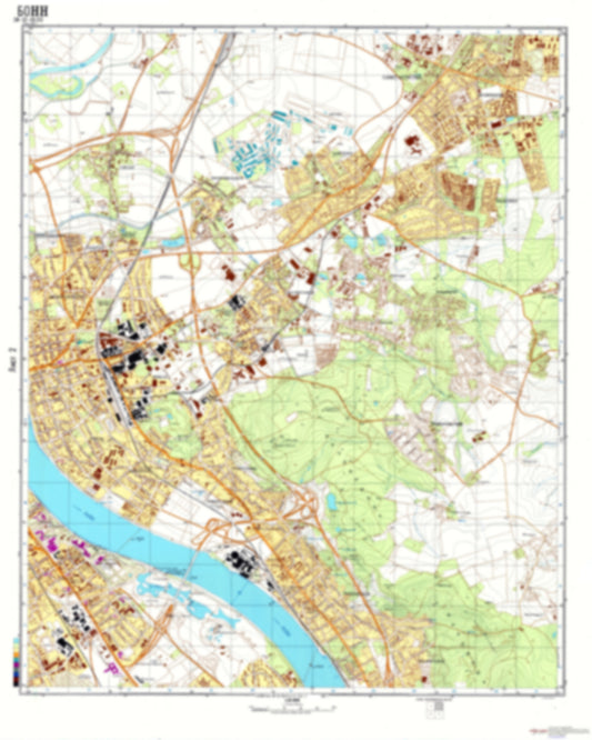 Bonn 2 (Germany) - Soviet Military City Plans