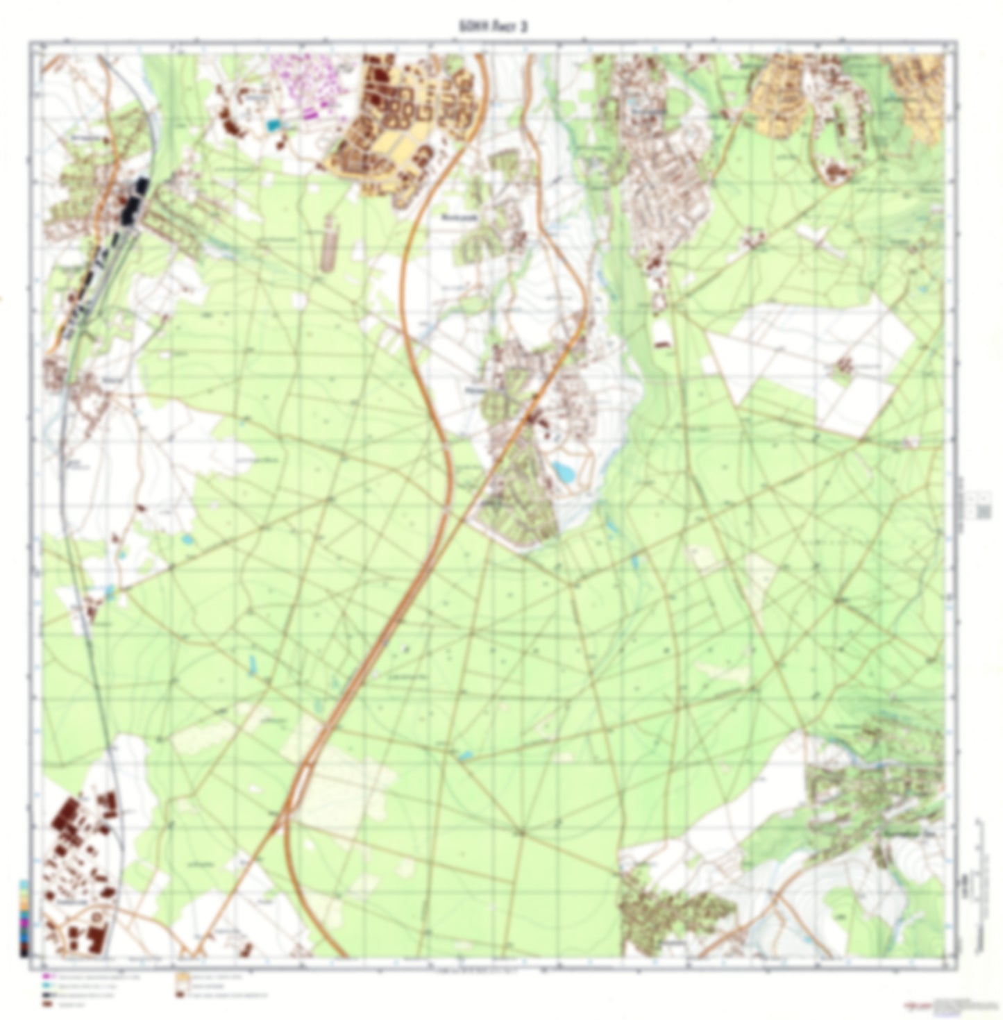 Bonn 3 (Germany) - Soviet Military City Plans