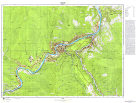 Borzhomi (Georgia) - Soviet Military City Plans