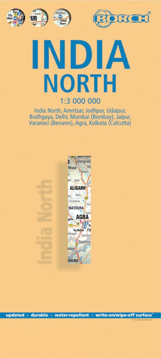 India North Road Map