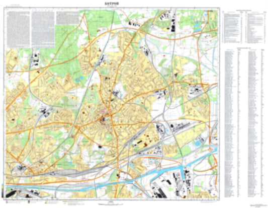 Bottrop (Germany) - Soviet Military City Plans