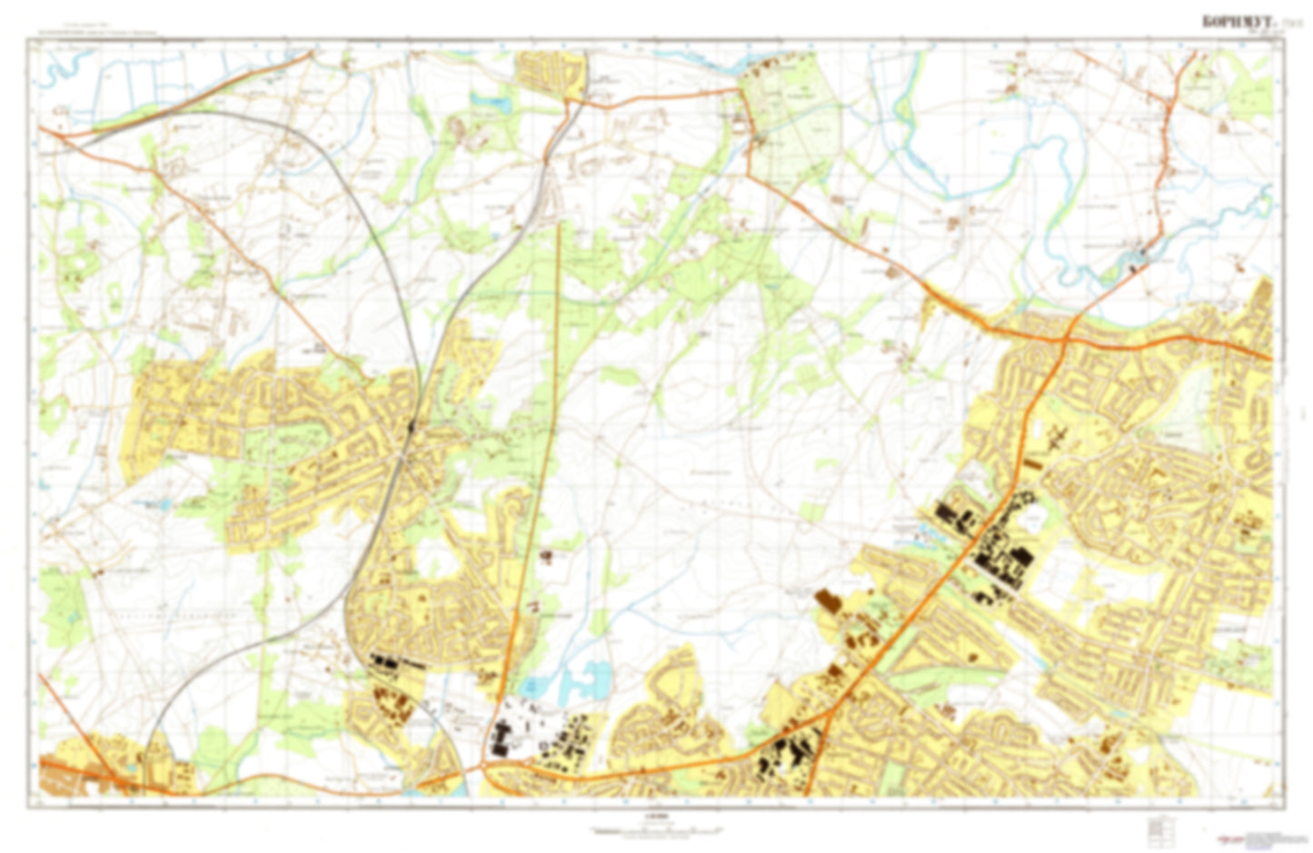 Bournemouth 1 (UK) - Soviet Military City Plans