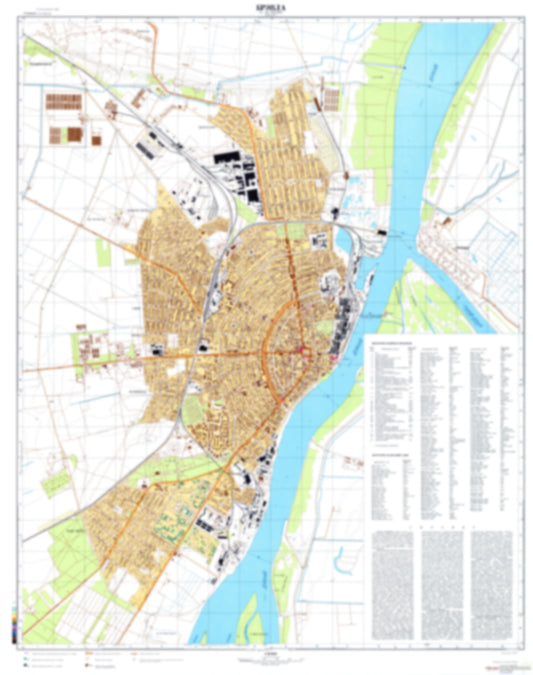 Braila (Romania) - Soviet Military City Plans