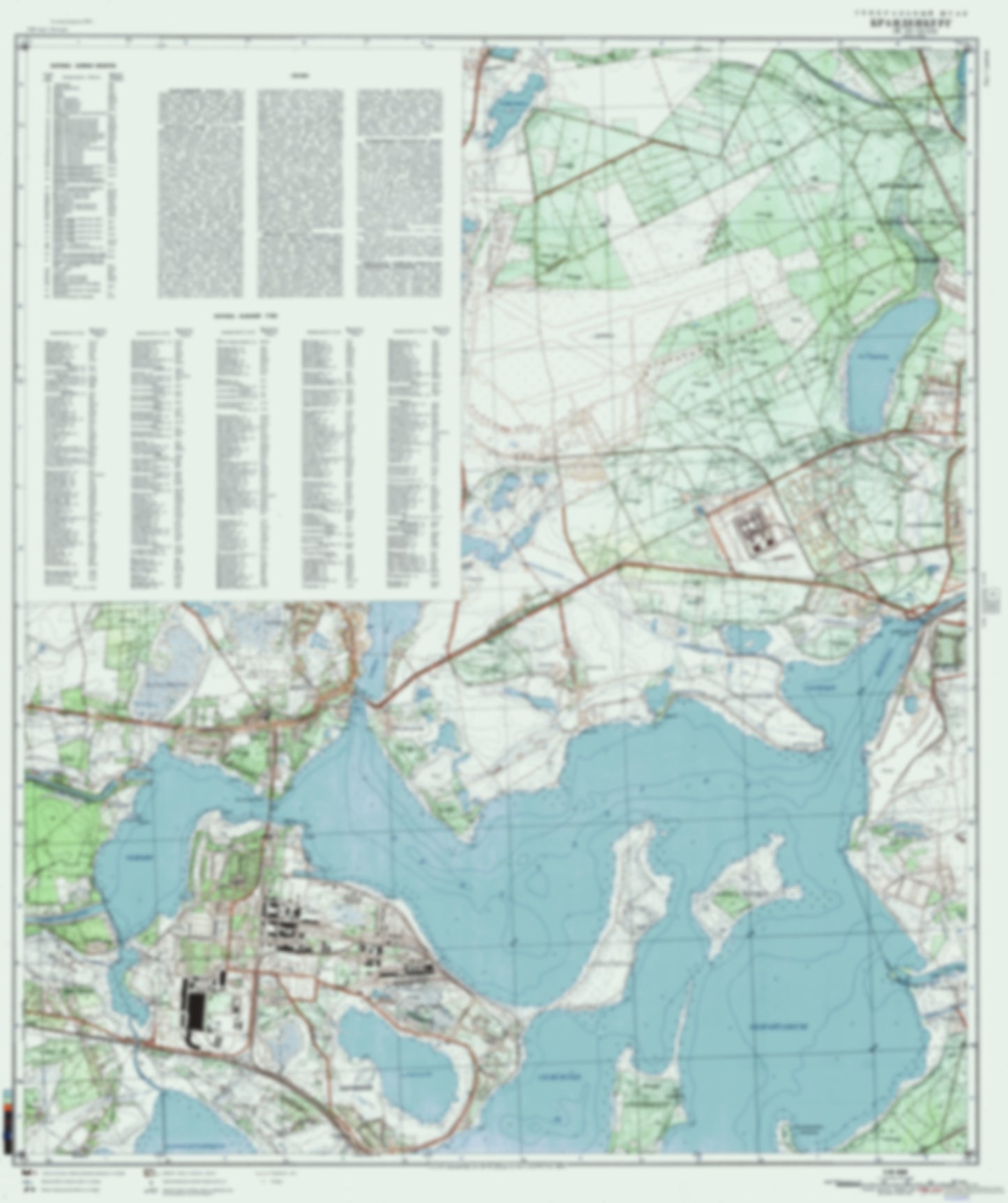 Brandenburg 1 (Germany) - Soviet Military City Plans