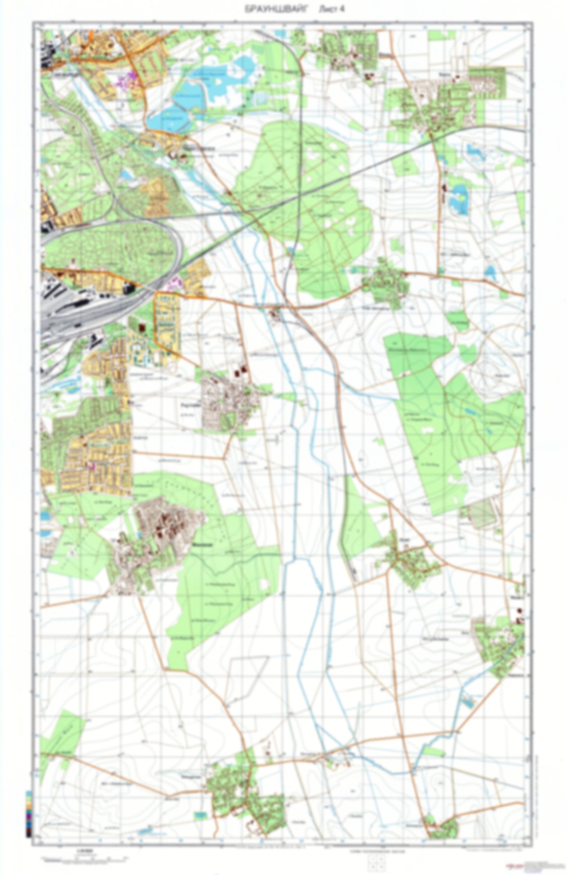 Braunschweig 4 (Germany) - Soviet Military City Plans
