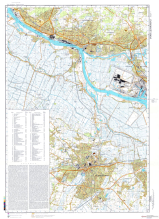 Bremen, Delmenhorst 1 (Germany) - Soviet Military City Plans