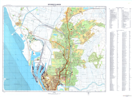 Bremerhaven 1 (Germany) - Soviet Military City Plans