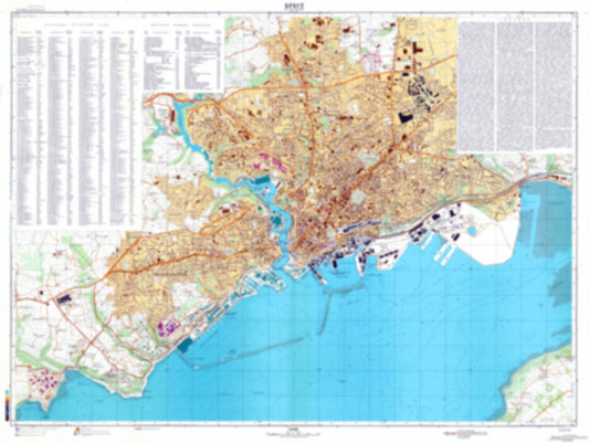 Brest (France) - Soviet Military City Plans