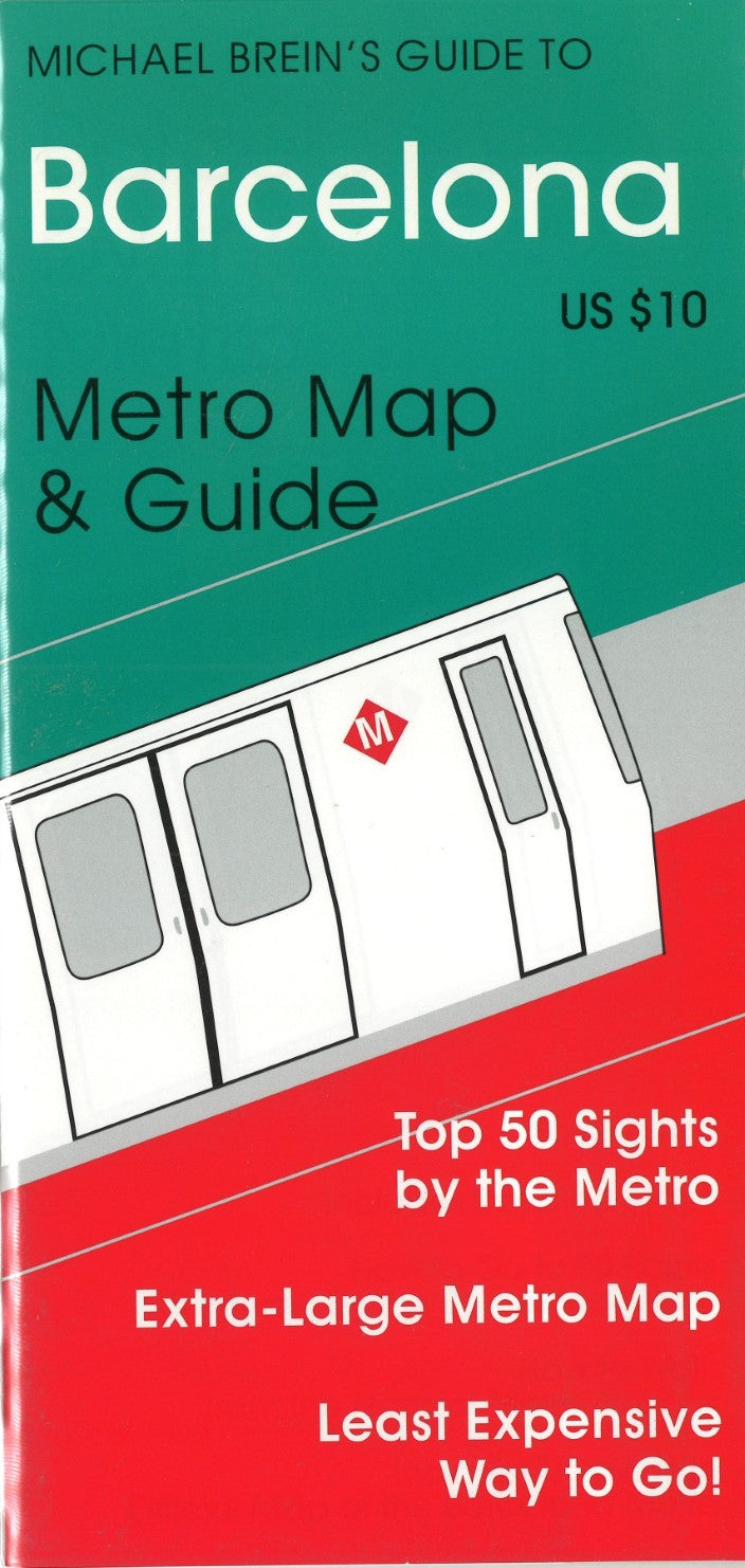 Michael Brein's guide to Barcelona by the metro : easy to use, includes detailed maps, how to go to 50 points of interest by the Barcelona metro, how to walk from the nearest metro stations, includes ultra-large official map of Barcelona metro