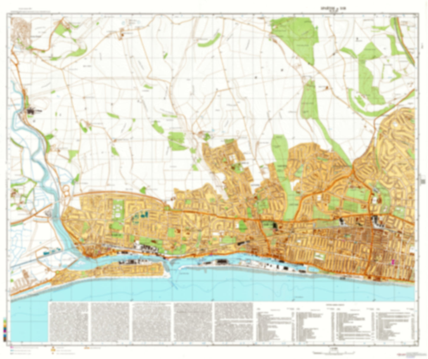 Brighton, Hove 1 (UK) - Soviet Military City Plans